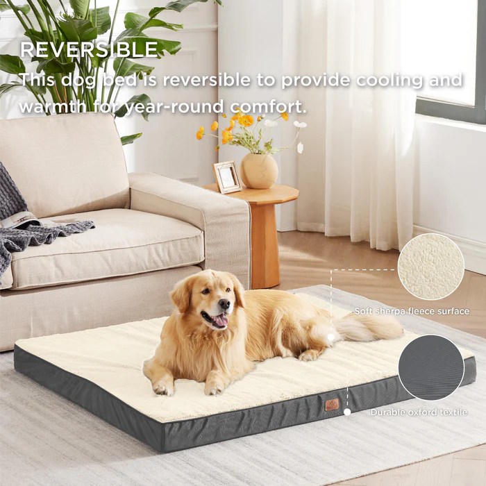 Bedsure XL Dog Bed Extra Large Orthopedic Dog Beds with Removable Wash Extra wide orthopedic dog mattress