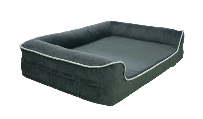 Velvet Dog Bed - Etsy Hand-stitched velvet pet bed