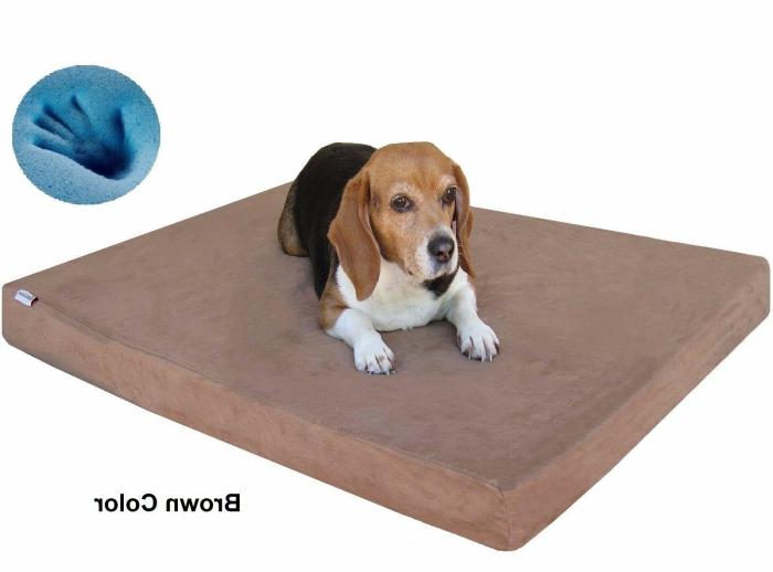 Dog Bed Orthopedic Pet Sofa Bed with Memory Foam and Foam Stuffed ... Orthopedic dog bed with memory foam